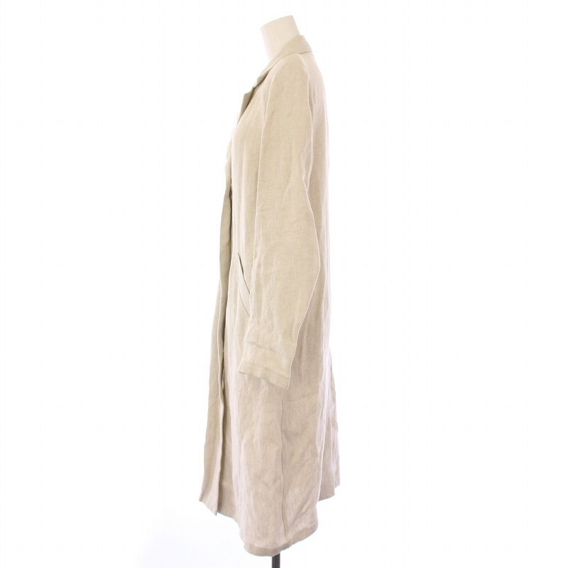 アニエスベー agnes b. ロングチェスターコート ウール 日本製 agnes b.】Made in France 70-80's 100% Wool Belted Long Coat