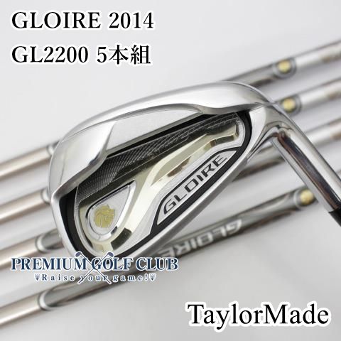 Bランク レディースアイアンセット テーラーメイド GLOIRE 2014|GL2200 5本組|L|31 2273