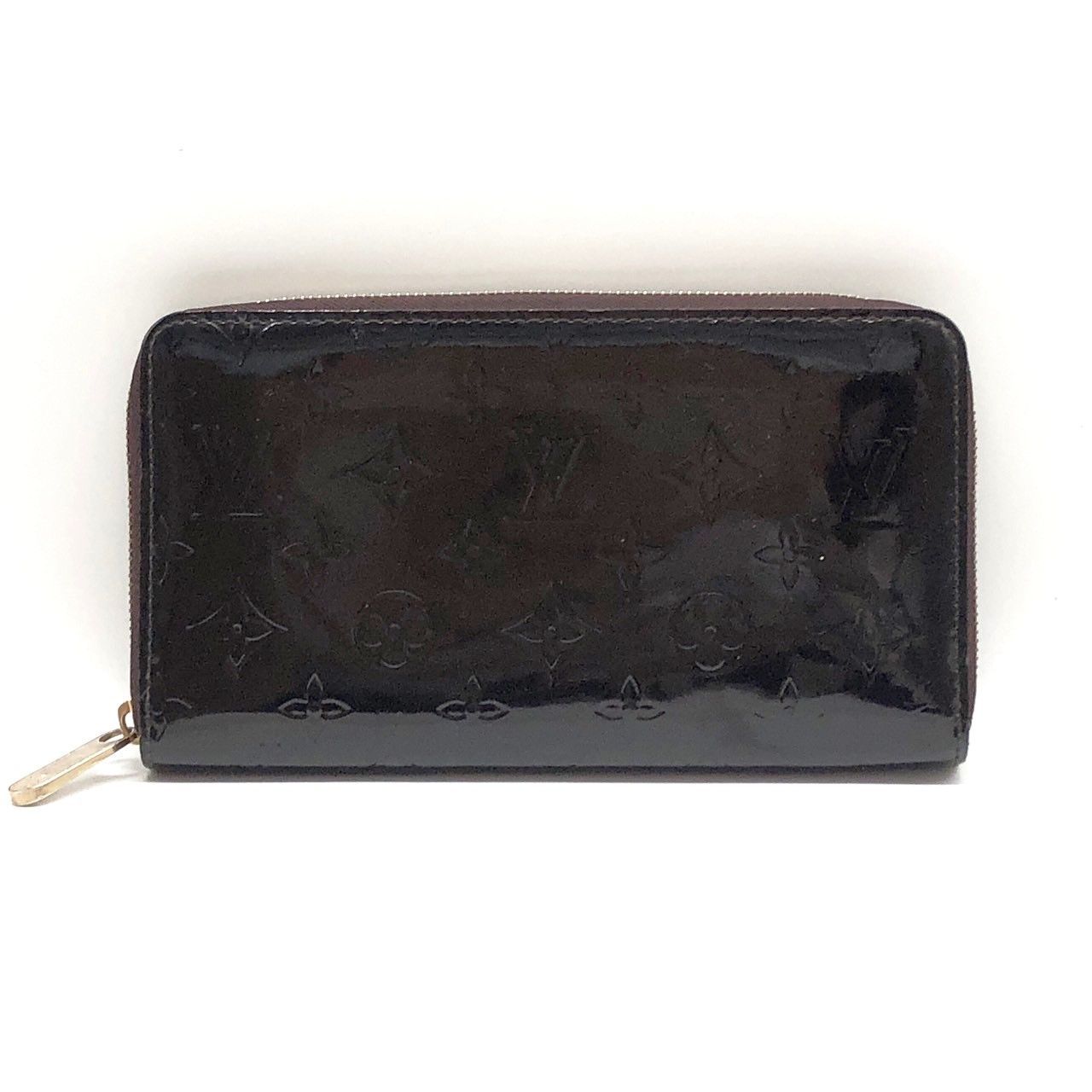 ルイヴィトン ヴェルニ ジッピーオーガナイザー 長財布 アマラント