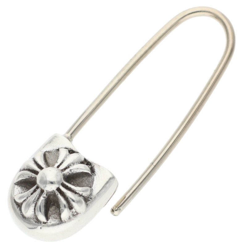  クロムハーツ SAFETY PIN CH PLS L セーフティーピンCHプラス シルバーピアス メンズ その他 アクセサリー
