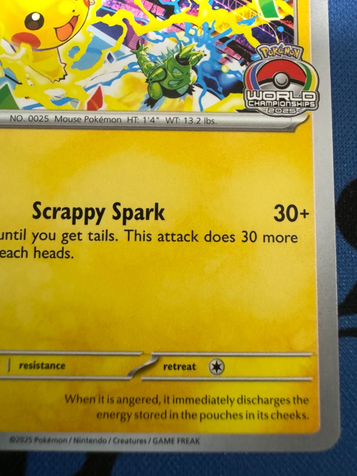 ポケモンカード　WCS2025 ピカチュウ　アナハイム　プロモ　4枚 ポケモンカード WCS2025 ピカチュウ アナハイム プロモ ⑥