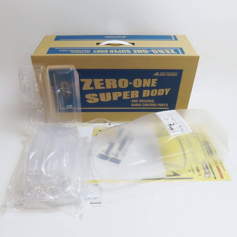 S02-s001 ABCホビー 01スーパーボディミニEX サイバー CR-X 「無限 CR-X PRO.2」クリアボディ RC ABC HOBBY.com