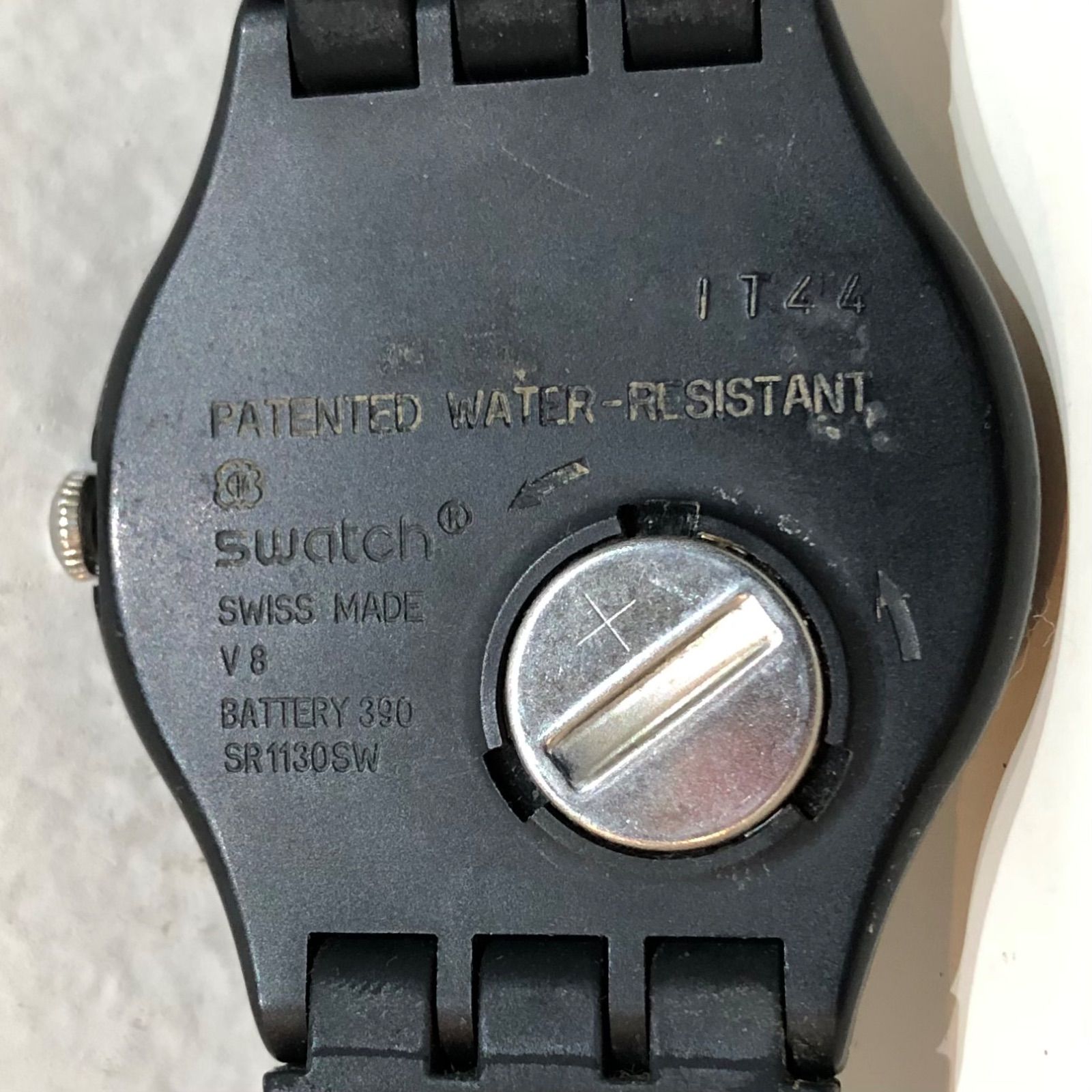 Swatch SR1130SW Swatch Black Lacquered Colorful Gears for