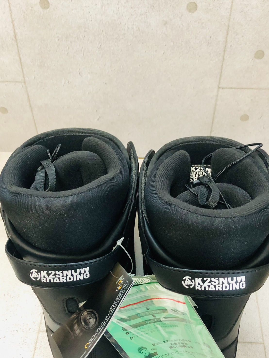 未使用】K2 DOMAIN BOA/スノーボードブーツ/28cm/ブラック タグ付き