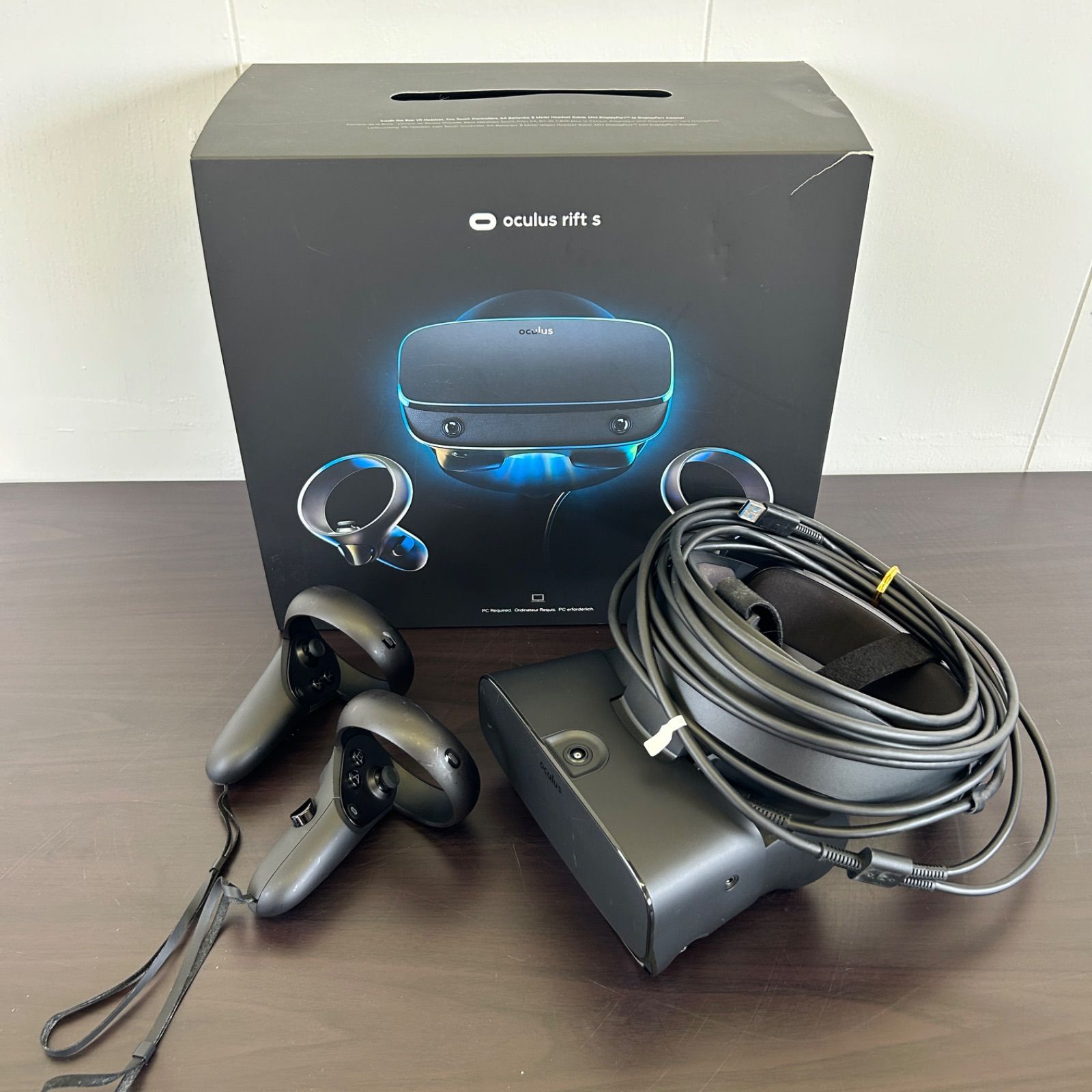 動作品 Oculus Rift S VR オキュラス リフト ヘッドマウントディスプレイ ヘッドセット