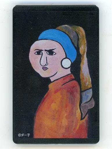 コンフィデンスマンJP カード型ミラー　ダー子の描いたフェルメール Amazon.co.jp: コンフィデンスマンJP カード型ミラー ダー子の