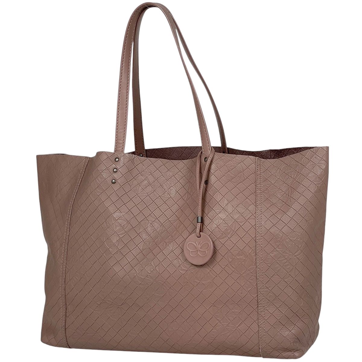 BOTTEGA ボッテガ トートバッグ イントレッチオミラージュ バタフライ BOTTEGA VENETAイントレッチオミラージュ ピンク 蝶 トートバッグ