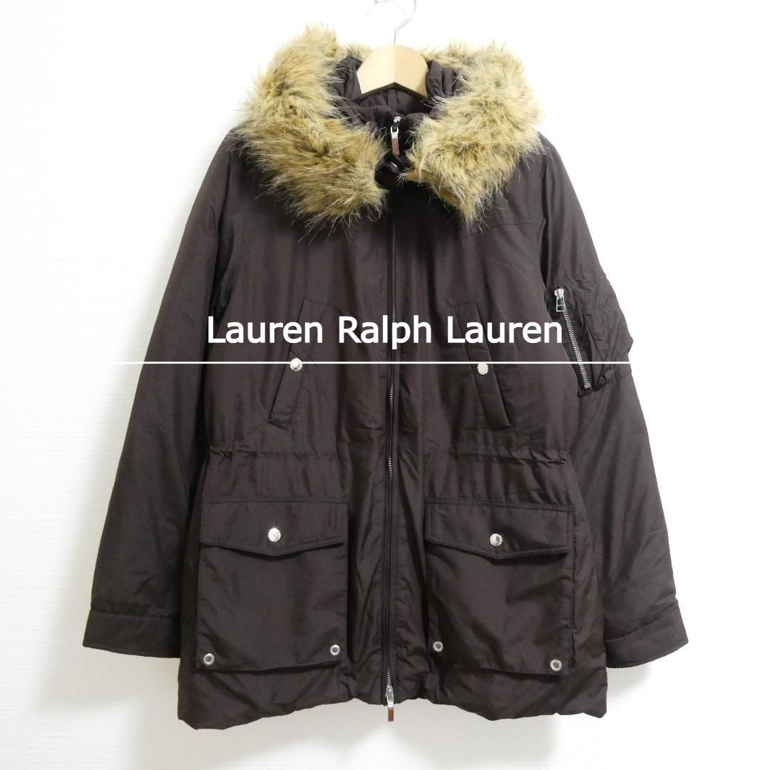 美品 LAUREN RALPH LAUREN ローレンラルフローレン サイズS N3B ダウン