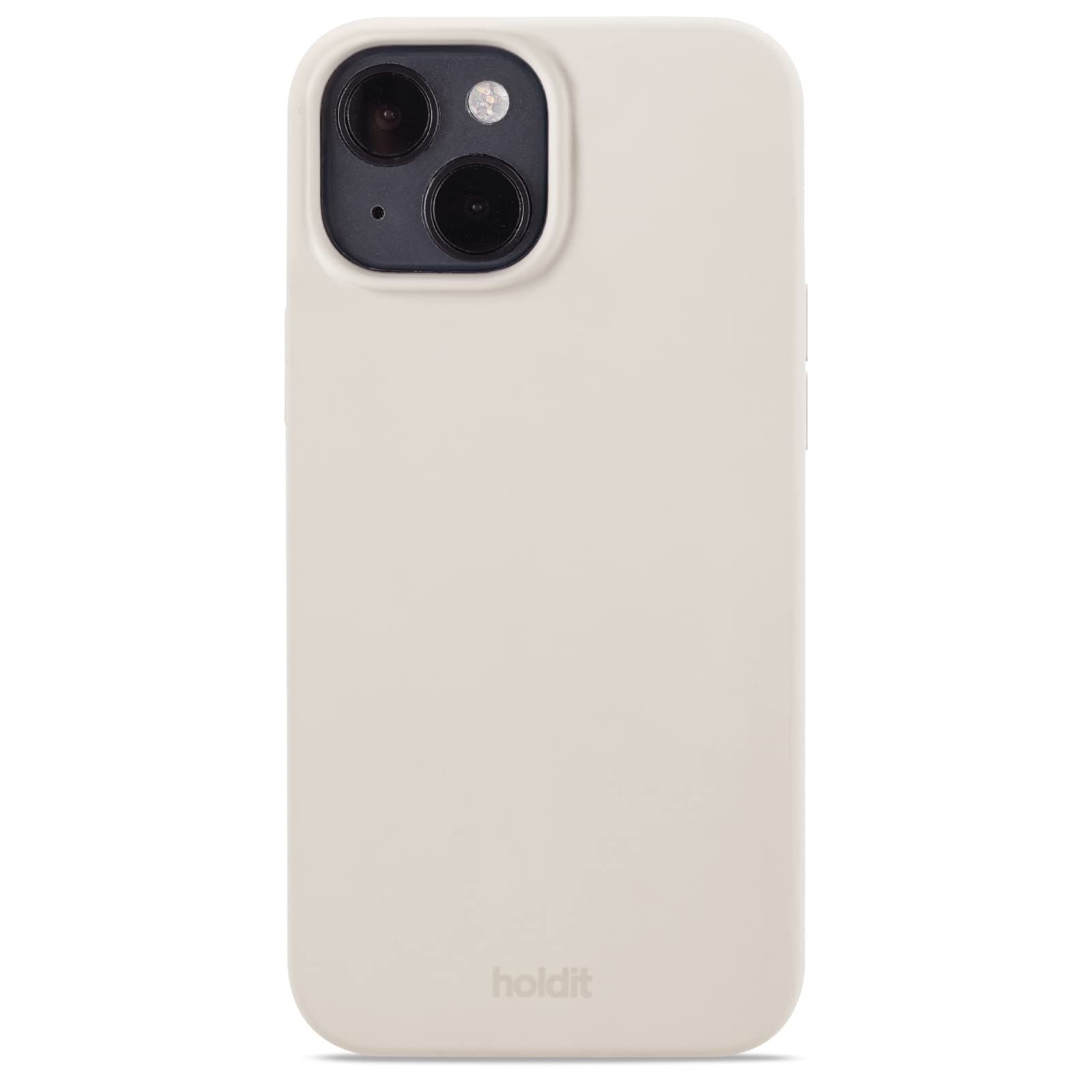 Holdit スマホケース (iPhone 14 13 / ソフトホワイト) スマホ ケース カバー (シリコン/ワイヤレス充電可能) iphoneケース iPhone14 iphone13 [ソフトホワイト] [iPhone 14/iPhone 13]