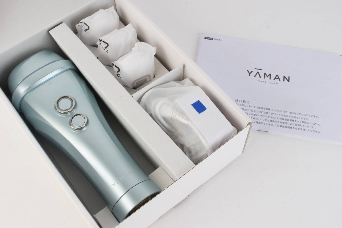 YAMAN ヤーマン 家庭用美容器 レイボーテヴィーナスプロ YJEA0L メタリックブルー調 全身ムダ毛ケア フェイス ボディ VIO R2403-111