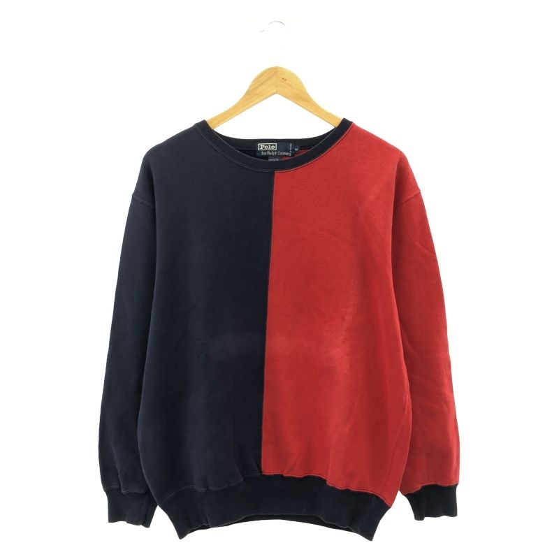 【中古】RALPH LAUREN STUDIUM 1992 スウェット M ラルフローレン[91]