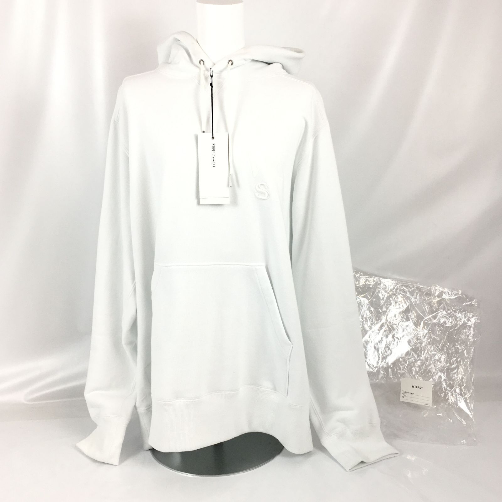 WTAPS ダブルタップス SACAI FLOCK PRINT HOODIE HOODY 2423234D