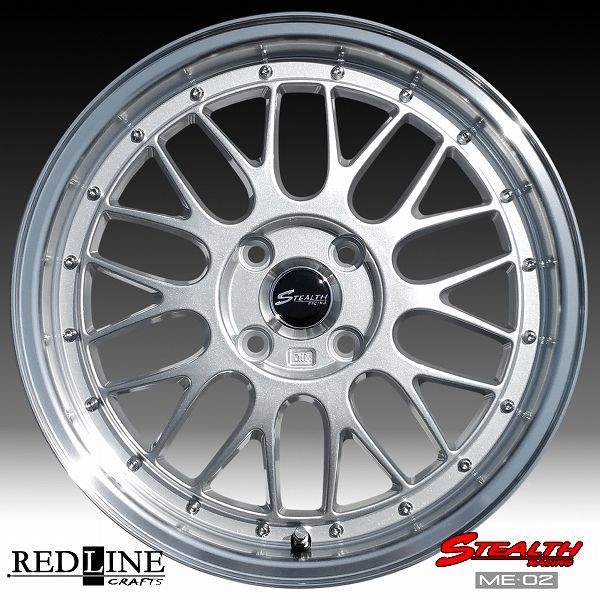 ステルスレーシング ME02 新製品!! 16x5.5J ドレスアップサイズ ステルスレーシング ME02 新製品!! 16x5.5J ドレスアップサイズ