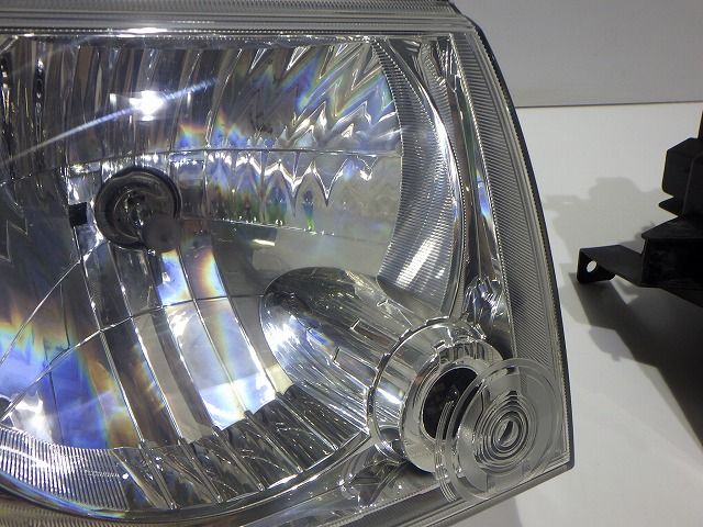 パジェロミニ ヘッドライト左右 ハロゲン H58A 後期 100-37007 コーティング キックス 251004096 FFCRYSTALESIA_COM