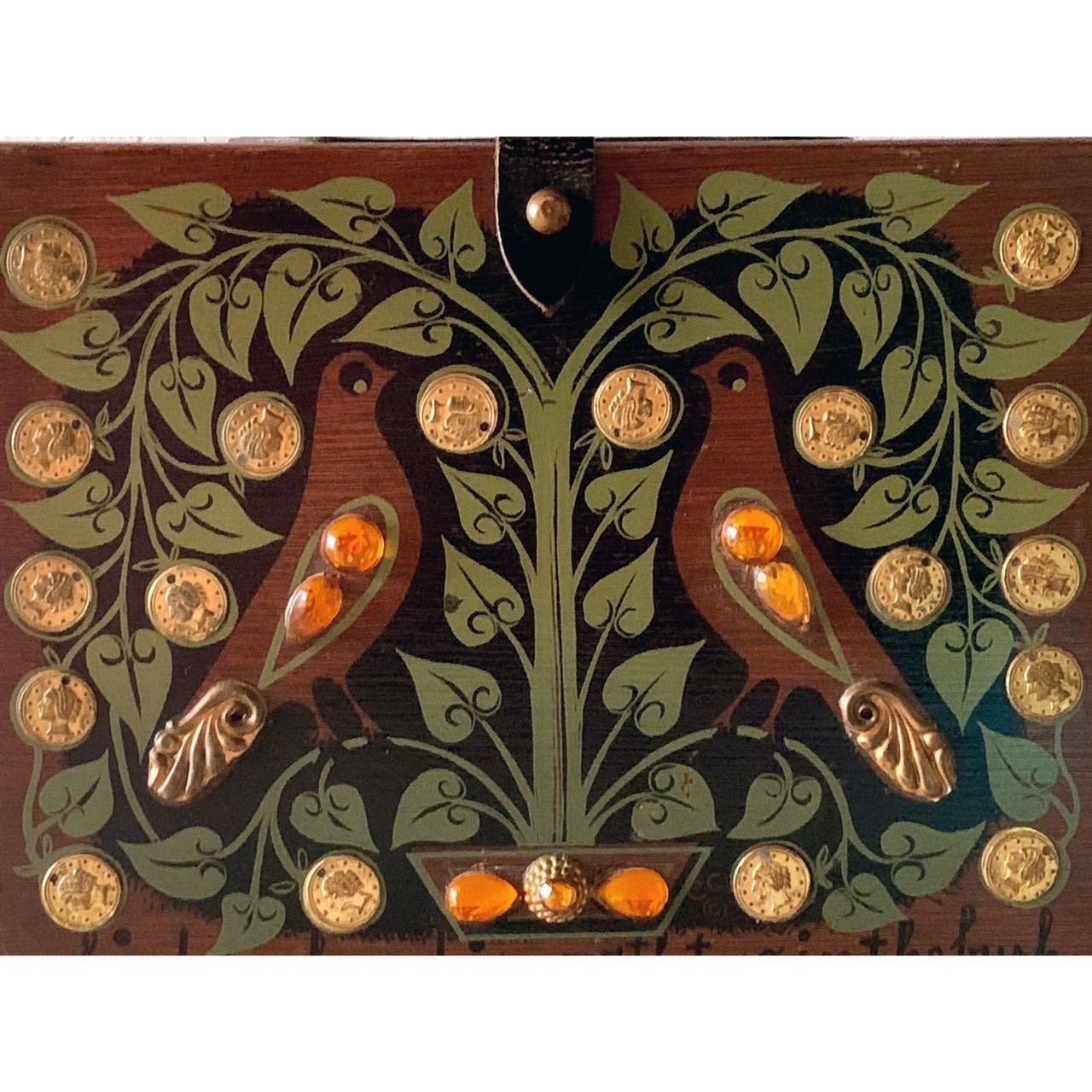 1960s Enid Collins Money Tree XI Box Purse retropatisserie