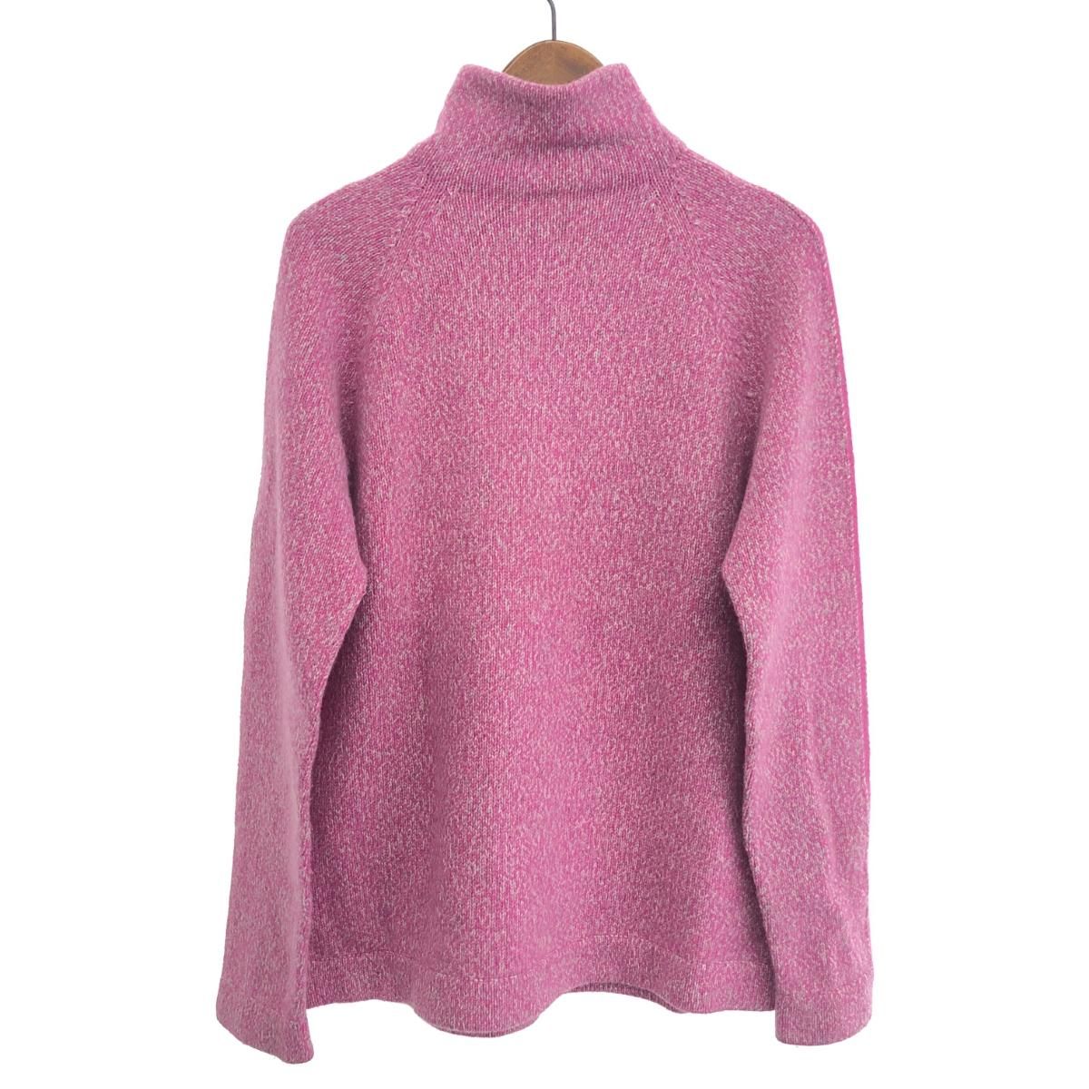 HERMES 100%カシミヤ 紫セーター