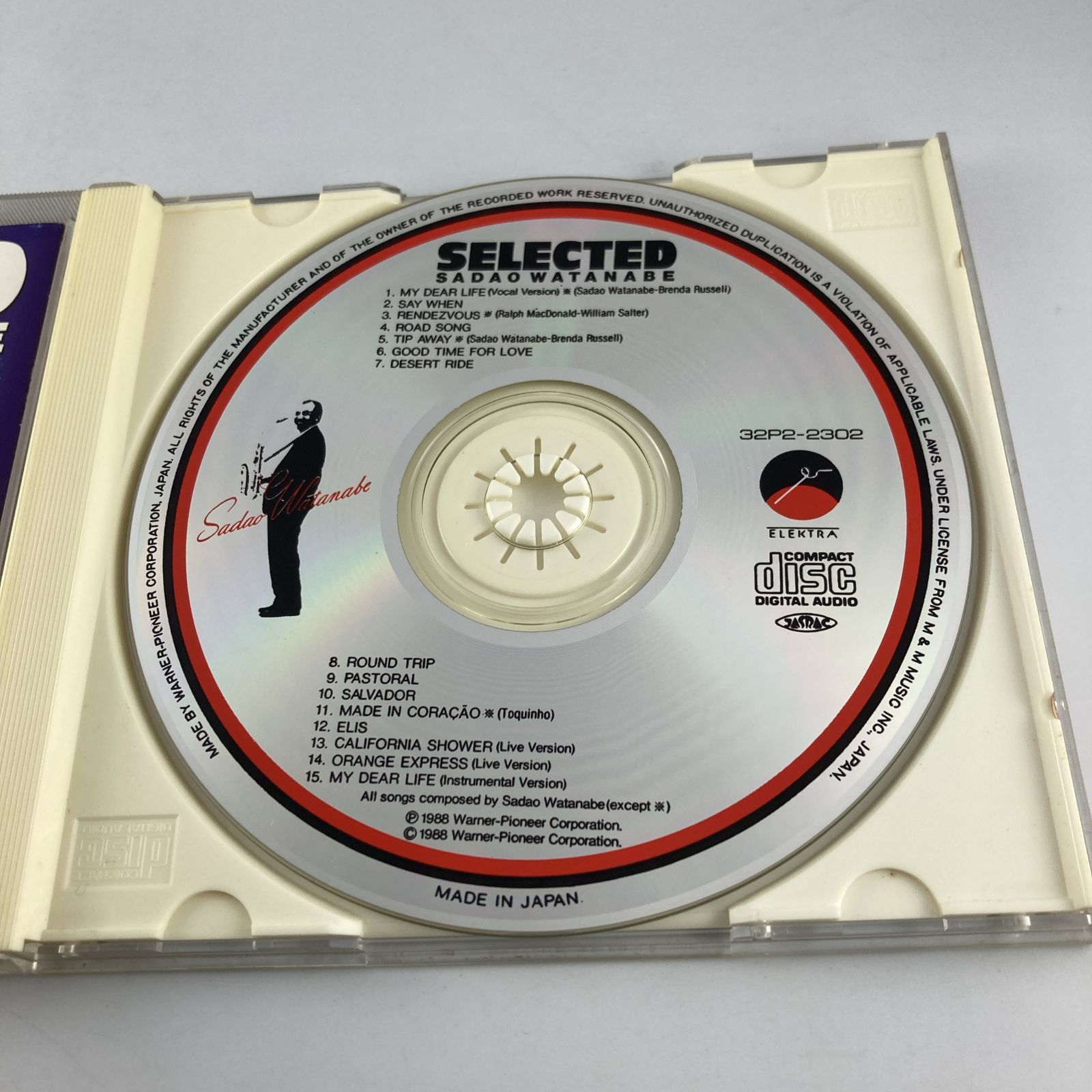 ジャズCD 渡辺貞夫 / SELECTED(廃盤) 1988/11/28 32P2-2302