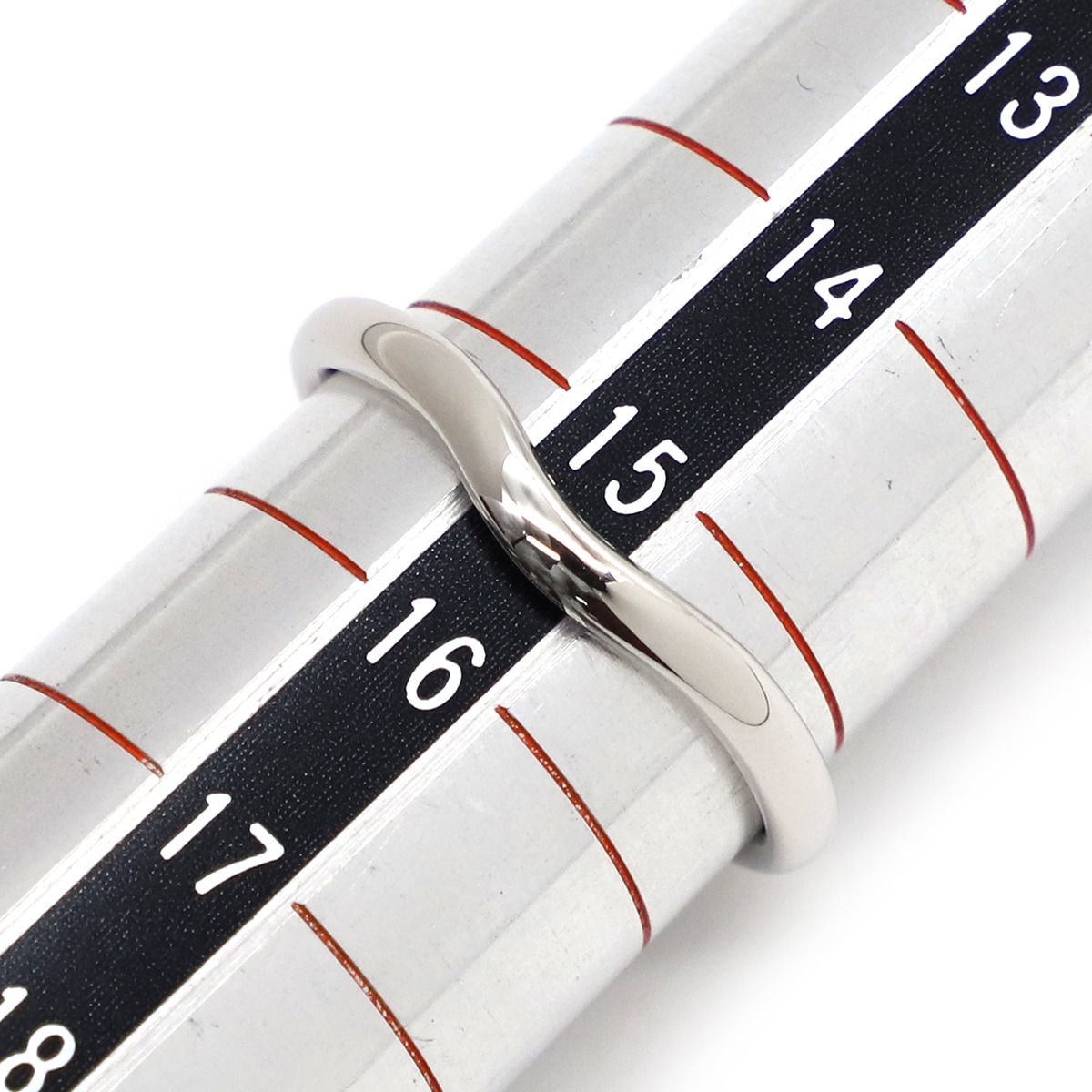 Tiffany & Co. カーブドバンド リング 14号 シルバー925 TIFFANY&Co