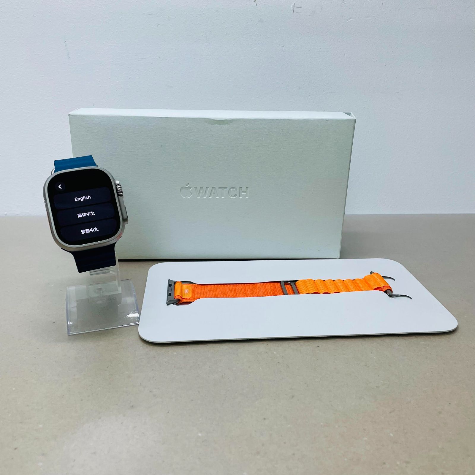 美品 バッテリー最大容量100% Apple Watch Ultra GPS+Cellular