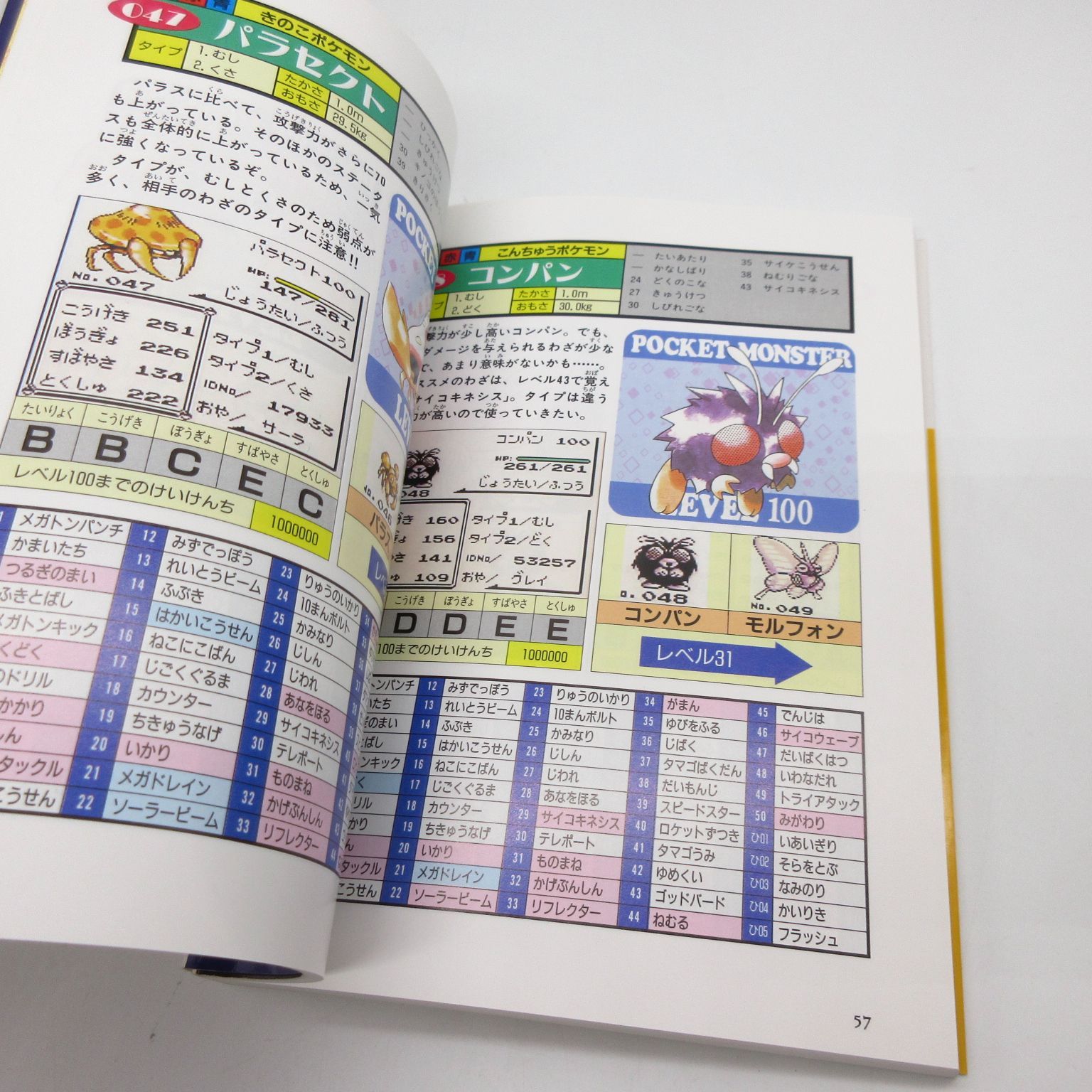ポケモン　攻略本　最強トレーナーズ手帳 ポケモンデータレベル100 美品 全ポケモンレベル100 初代ポケモン 攻略本 トレーナー