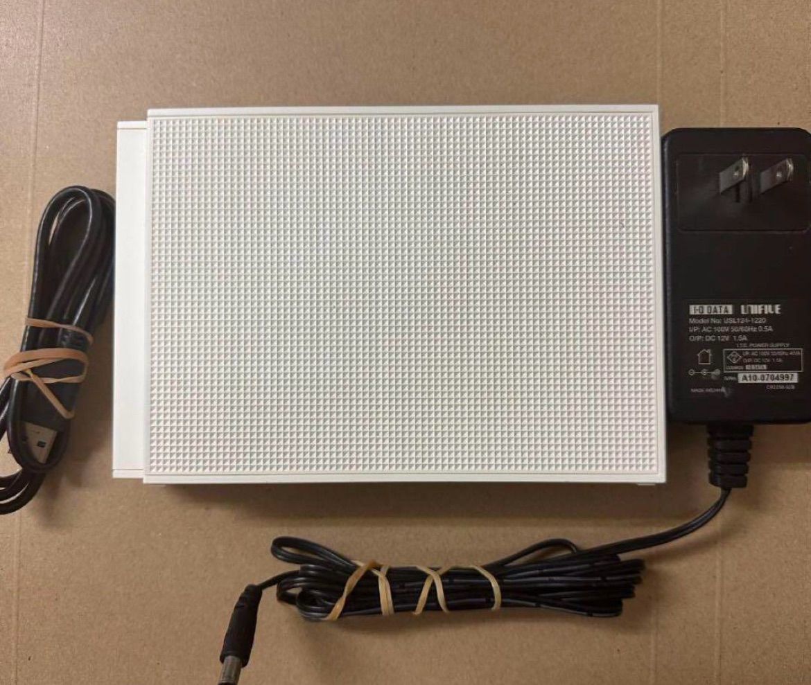 24時間連続録画対応4TB USB3.1接続外付ハードディスク静音＆省エネ