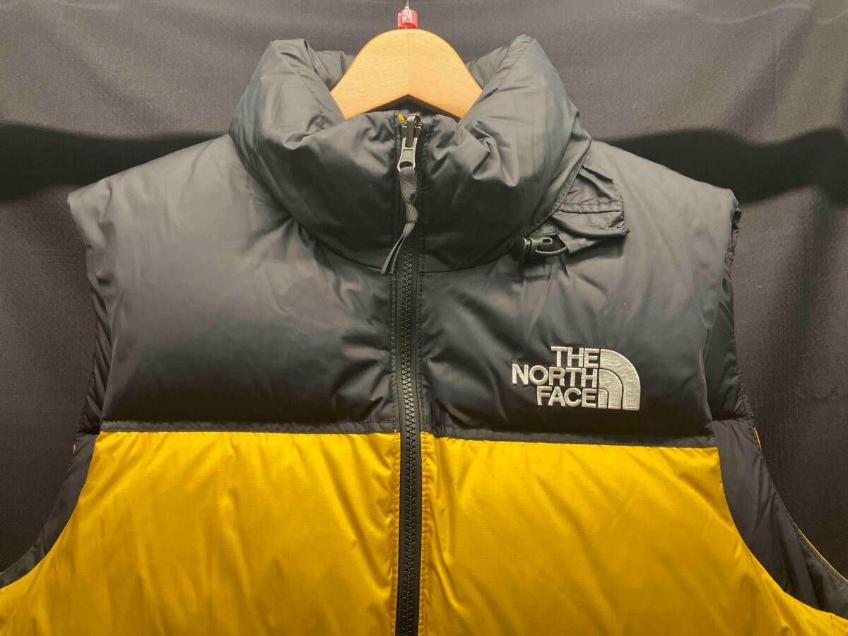 THE NORTH FACE ノースフェイス ダウンベスト イエロー/ブラック