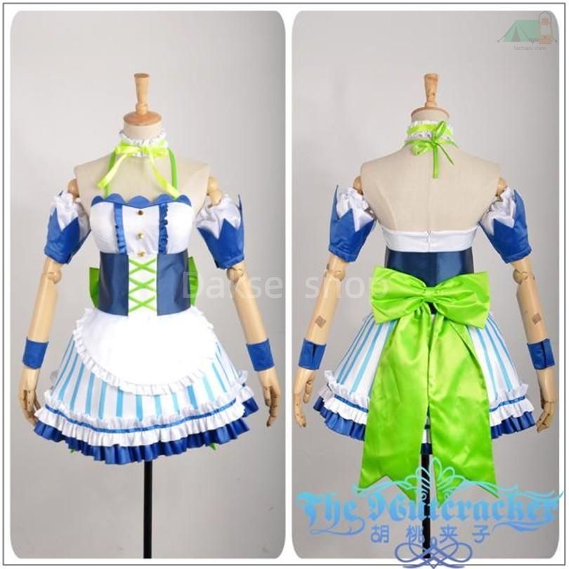 アイドルマスター シンデレラガールズ THE IDOLM STER CINDERELLA GIRLS 緒方 智絵里 おがた ちえり メイド服 風 コスプレ衣装 cosplay