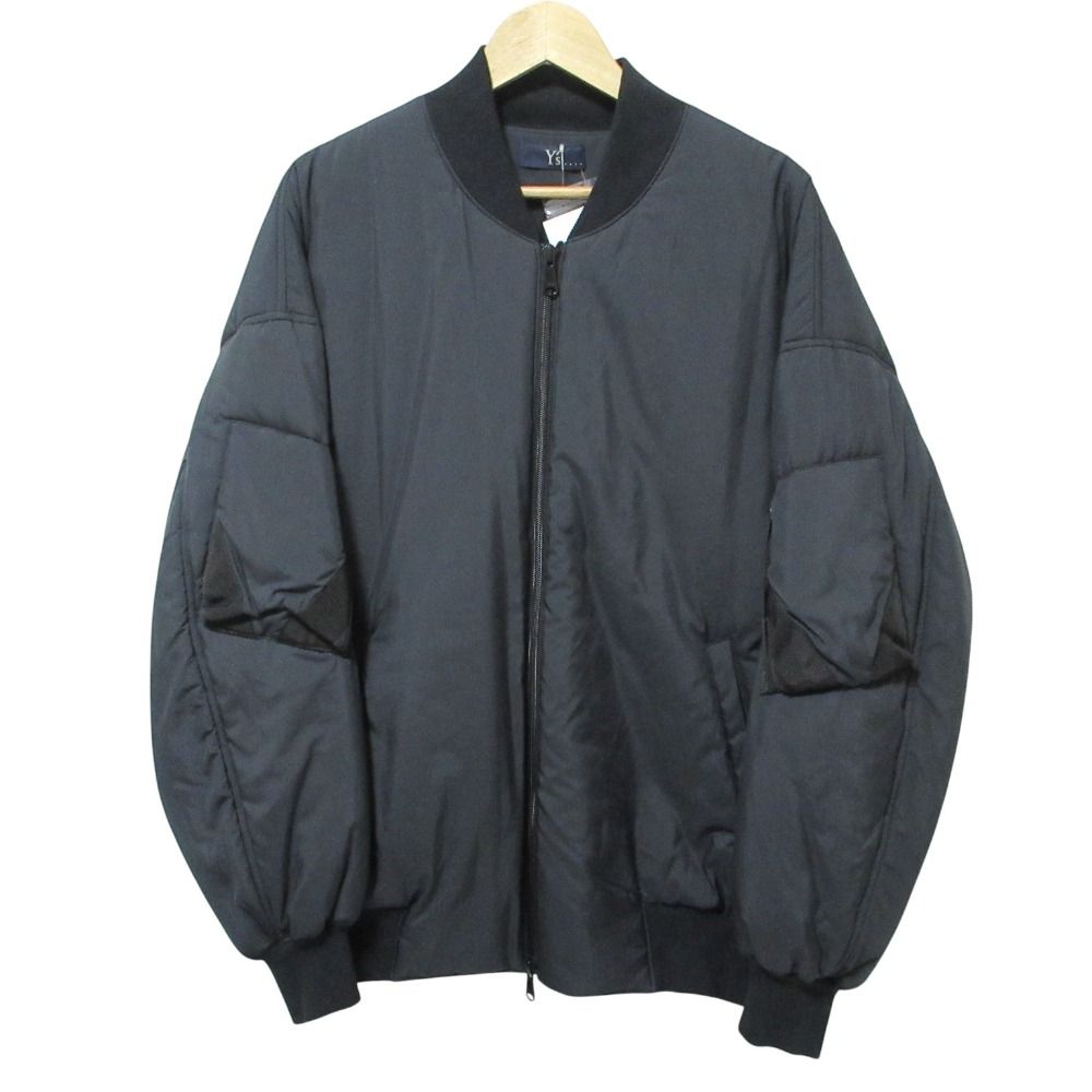 美品 22AW Y's… ワイズビー ボンバージャケット タフタ中綿