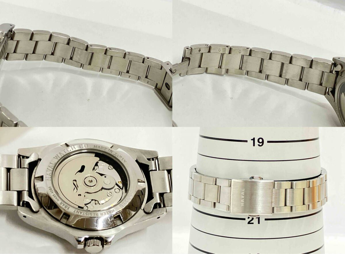 NAVAL ナバル NH35-V0B0／0D0255 自動巻 腕時計 - メルカリ