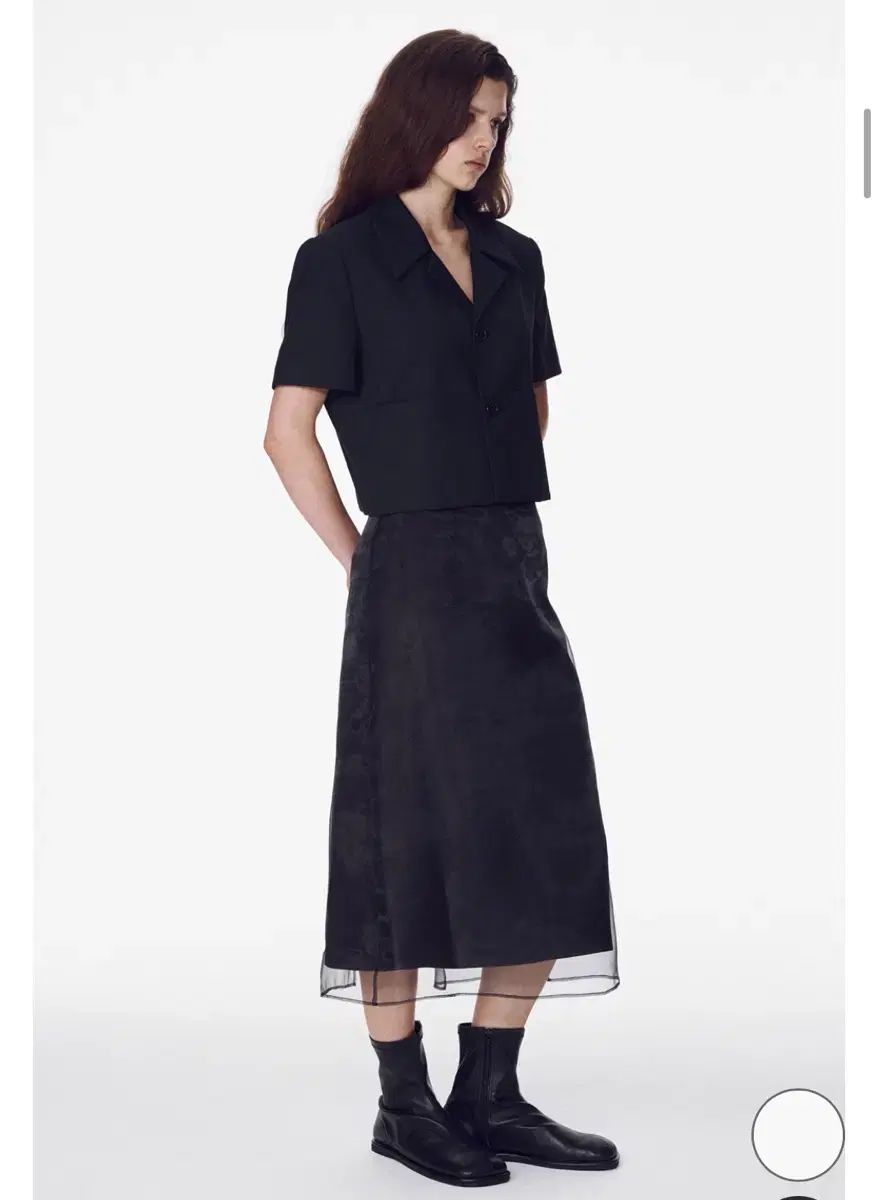 メゾンマレ レイヤード シースルー スカート 26 のみ 8 千 TANNAT The Barnnet ザ バーネット