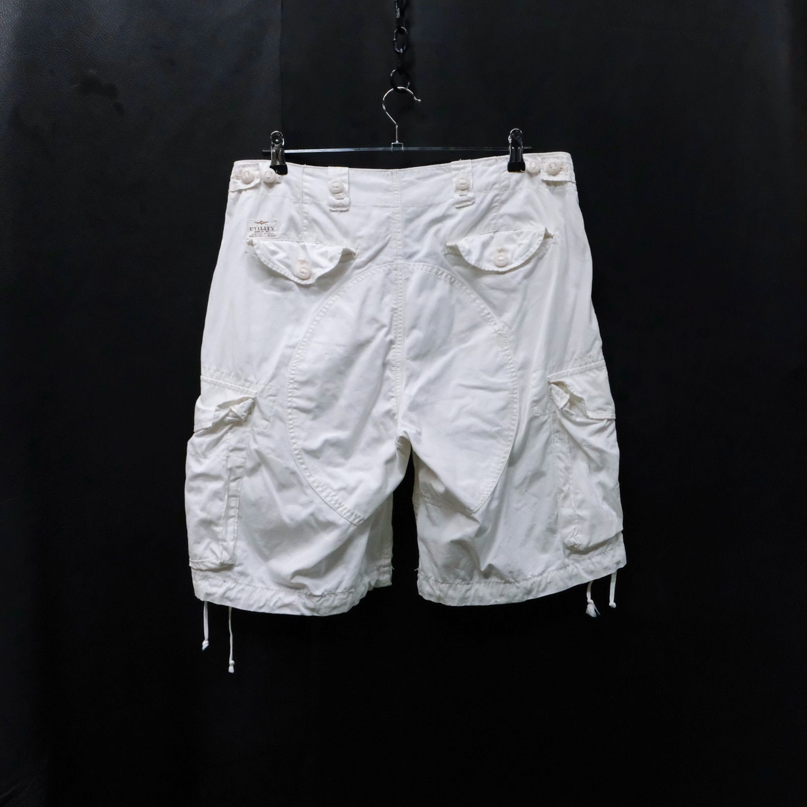 POLO RALPH LAUREN カーゴショーツ W34/約92cm スノー 白 カーゴ