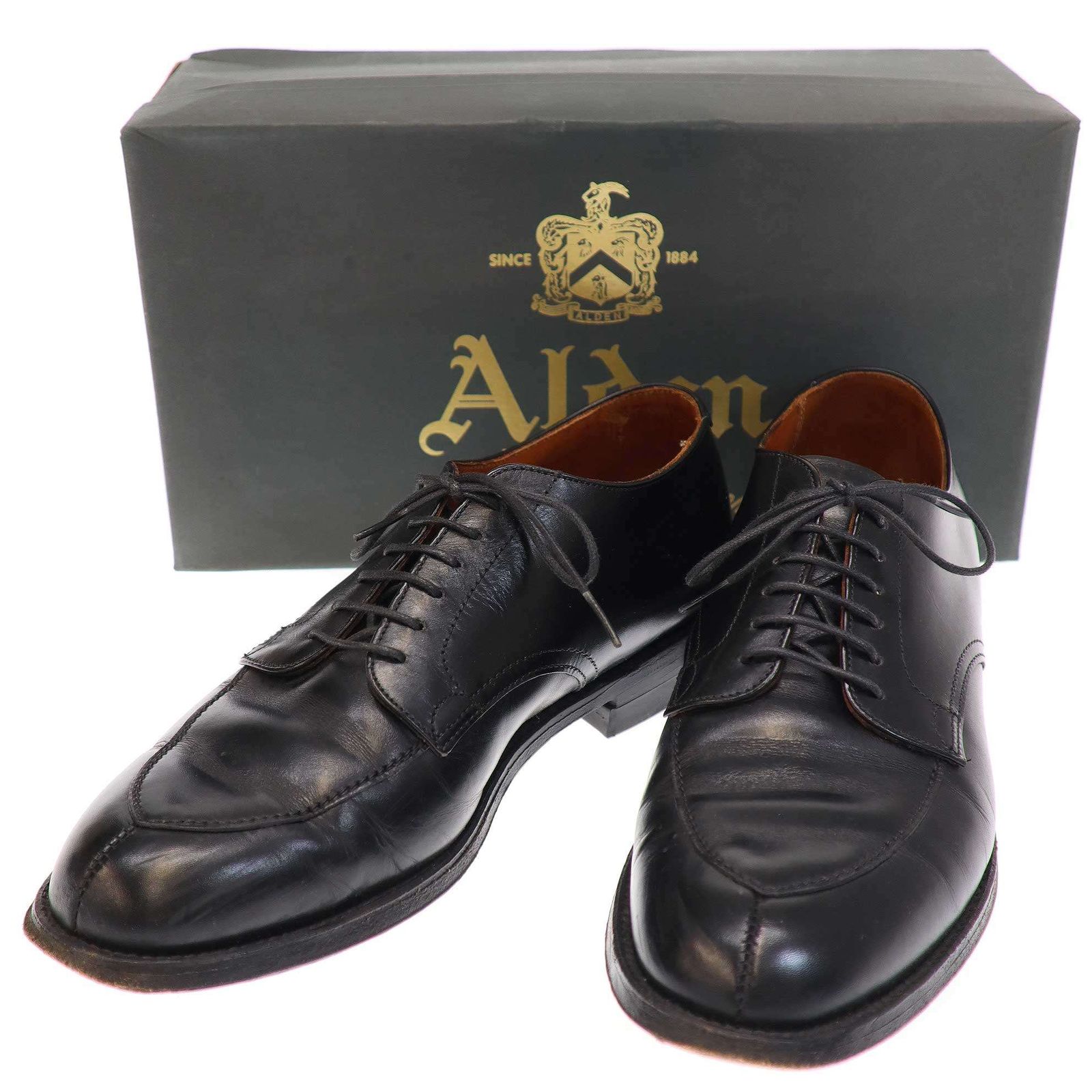 ⚫︎ alden Vチップ 87157 レザーソウル別注 サイズ8E Alden オールデン Leather Soul別注 Vチップレザーシューズ
