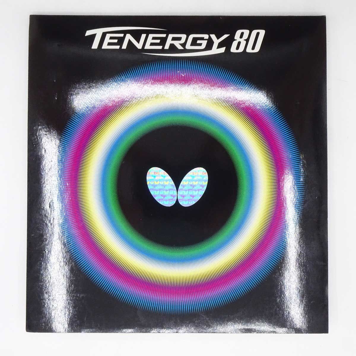 バタフライ 卓球ラバー テナジー80 TENERGY アツ 1.9ブラック 黒  Butterfly