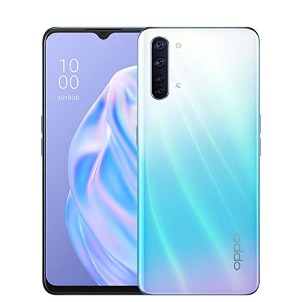中古】 A002OP OPPO Reno3A ホワイト SIMフリー 本体 ワイ