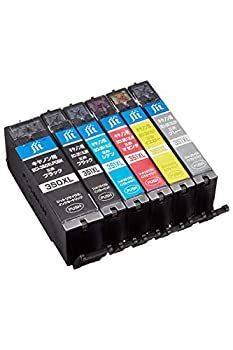 【中古-非常に良い】 レイワインク キャノン (Canon) BCI-351XL+350XL 6MP (大容量) 対応 6色セット リサイクルインク 日本製JIT-NC3503516PXL