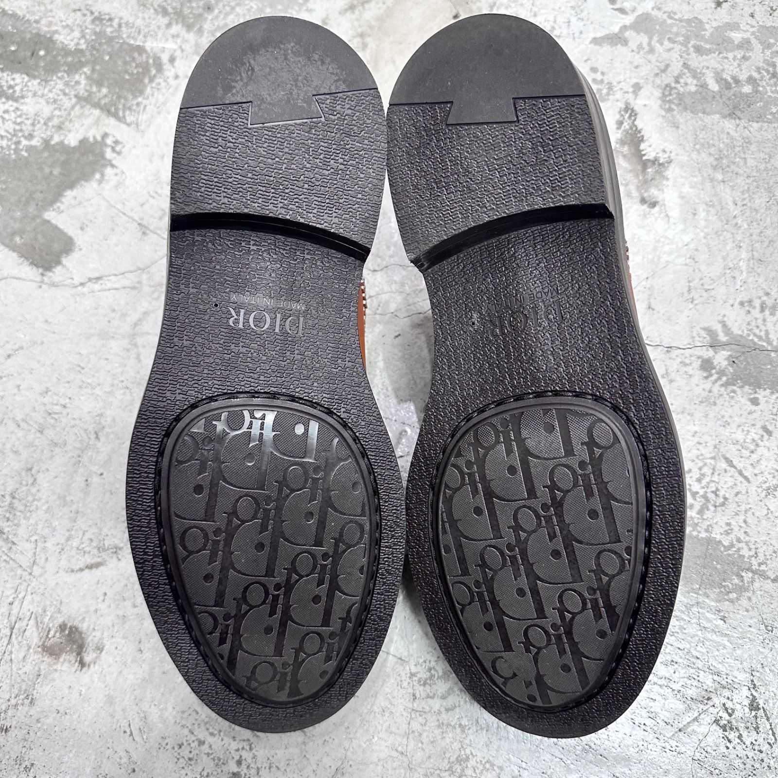 Dior デニムミュール 38サイズ Dior Denim Tears Dior Carlo Lace Up Mule ディオール カーロ