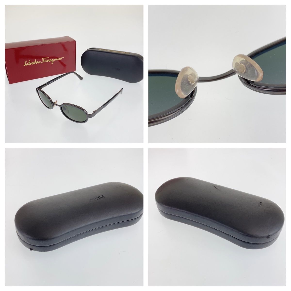 サルヴァトーレフェラガモ サングラスブラックガンメタ