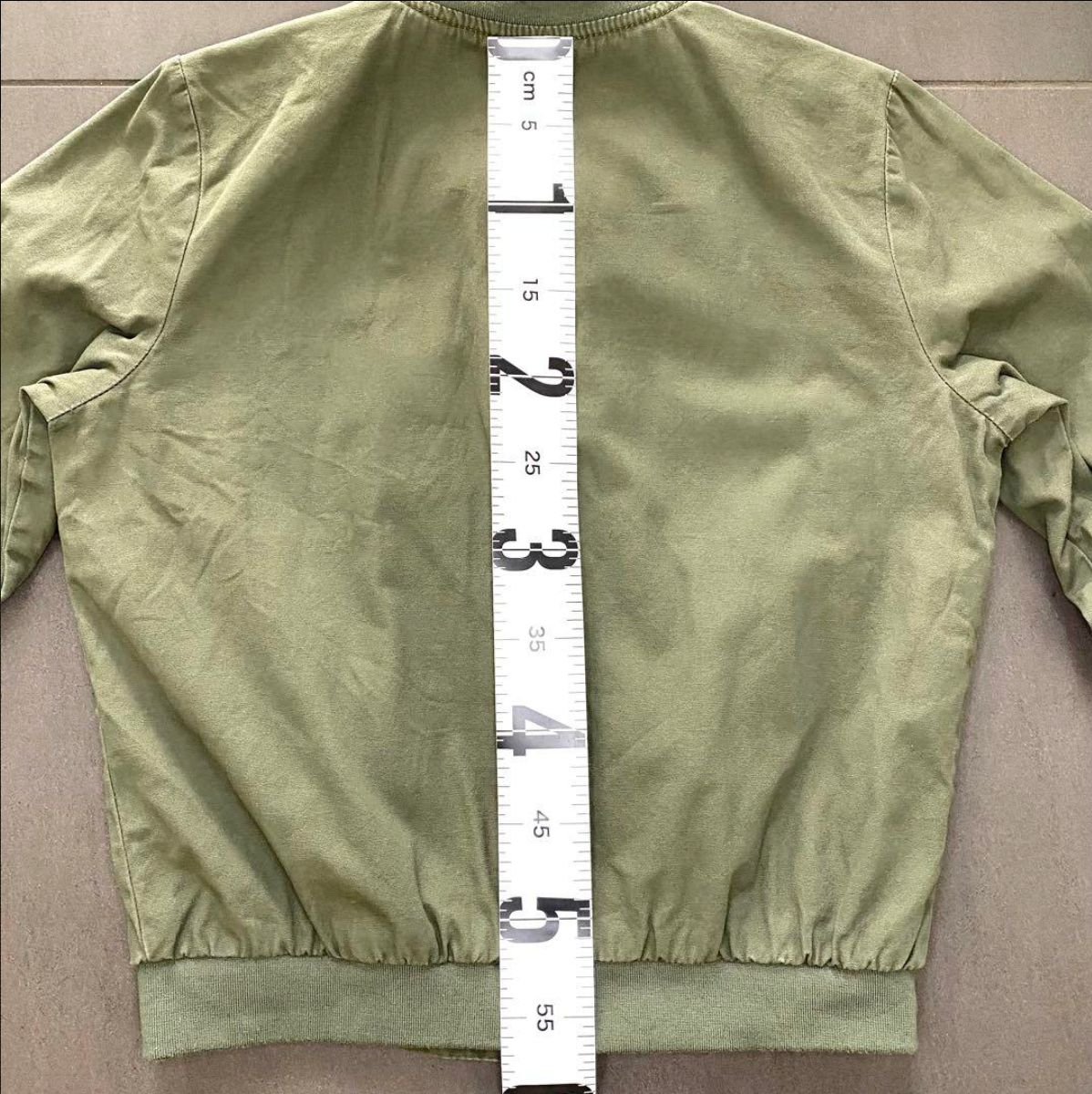 イヴ・サンローラン 刺繍ロゴ ジップアップ ブルゾンsize95（M