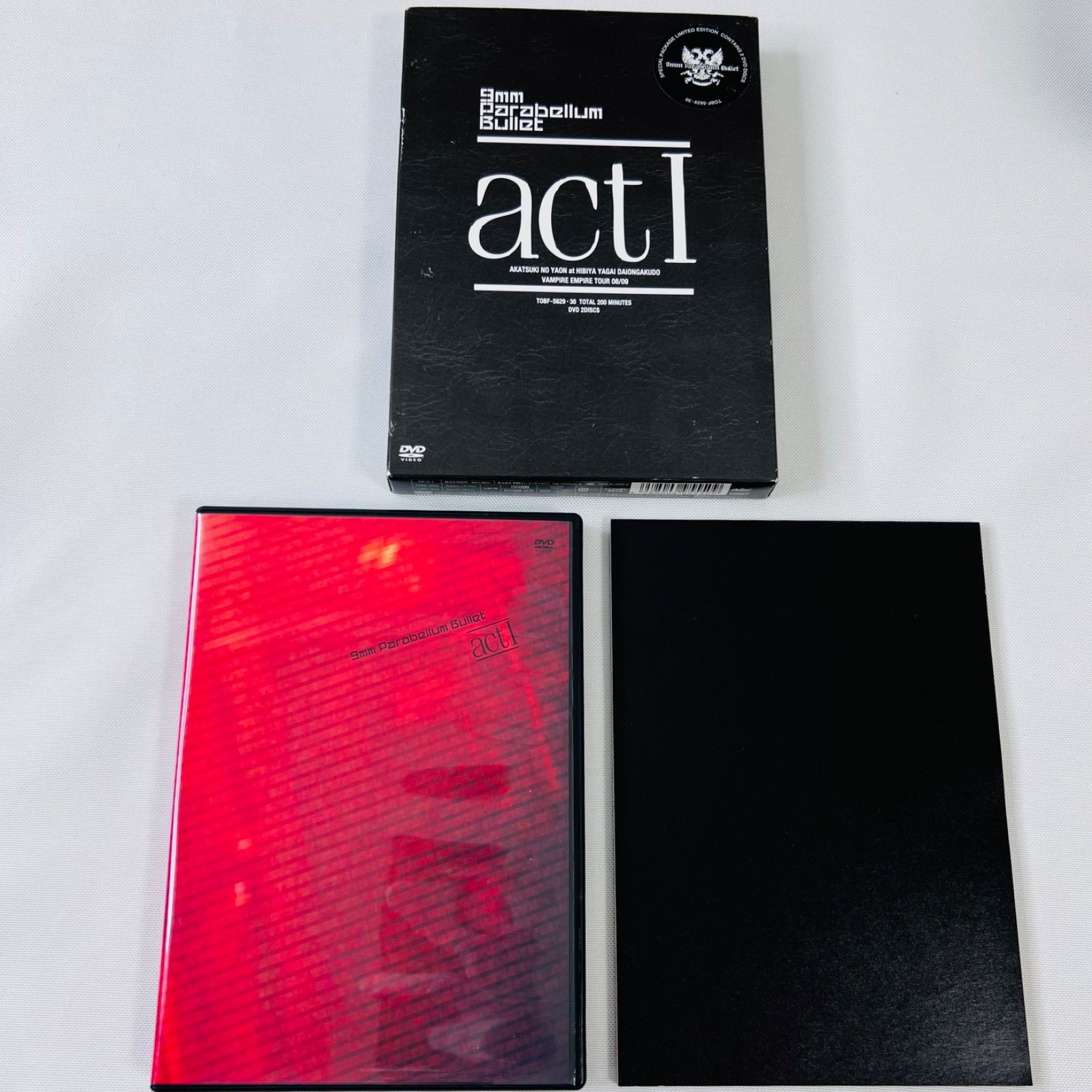 9mm Parabellum Bullet / act I＜初回生産限定盤＞】DVD 2枚組 再生