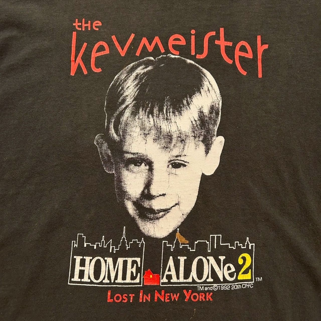 90s ビンテージ HOME ALONe2 フォトプリント ムービー Tシャツ