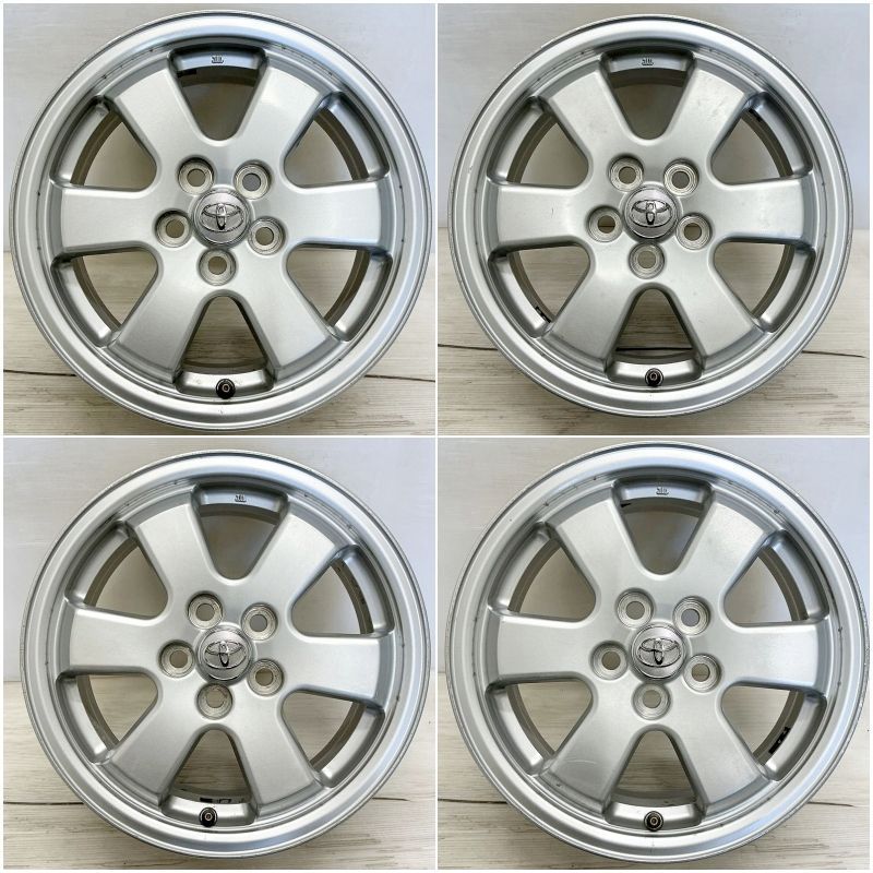 15インチ アルミ トヨタ プリウス 純正 4本セット シエンタ アリオン プレミオ アリオン プレミオ プリウス ウィッシュ アルミホイール アルミホイール ホイール ホイル 純正ホイール ホイール ホイル