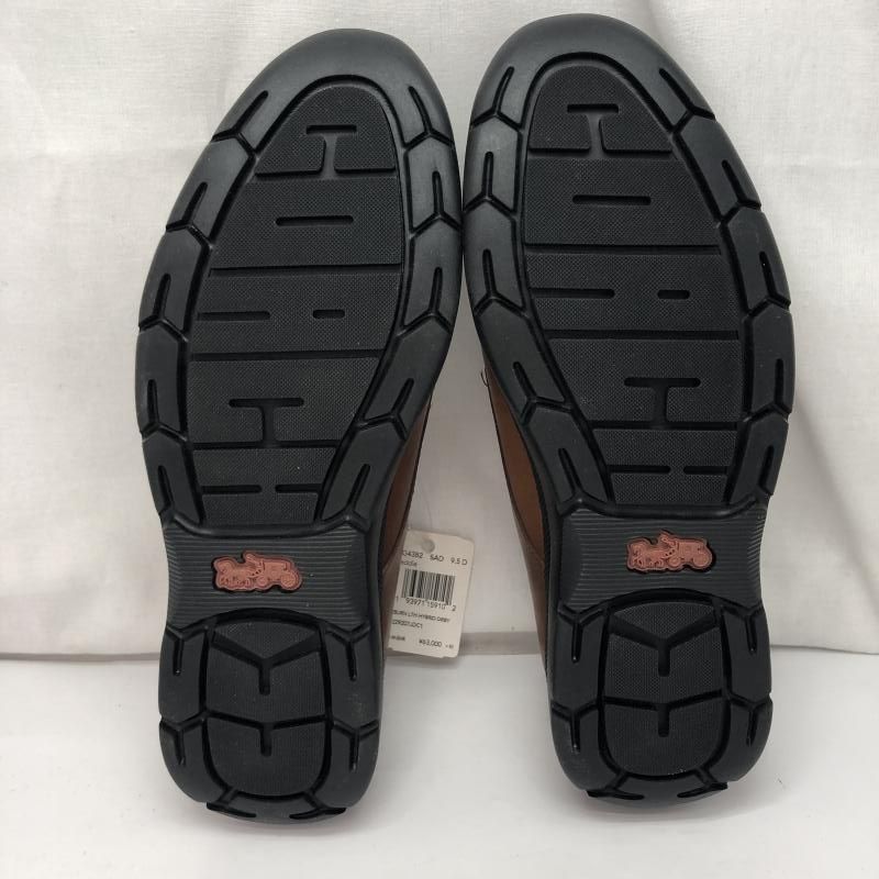 中古】COACH COACH コーチ BURN LTH HYBRID DRBY ドレスシューズ
