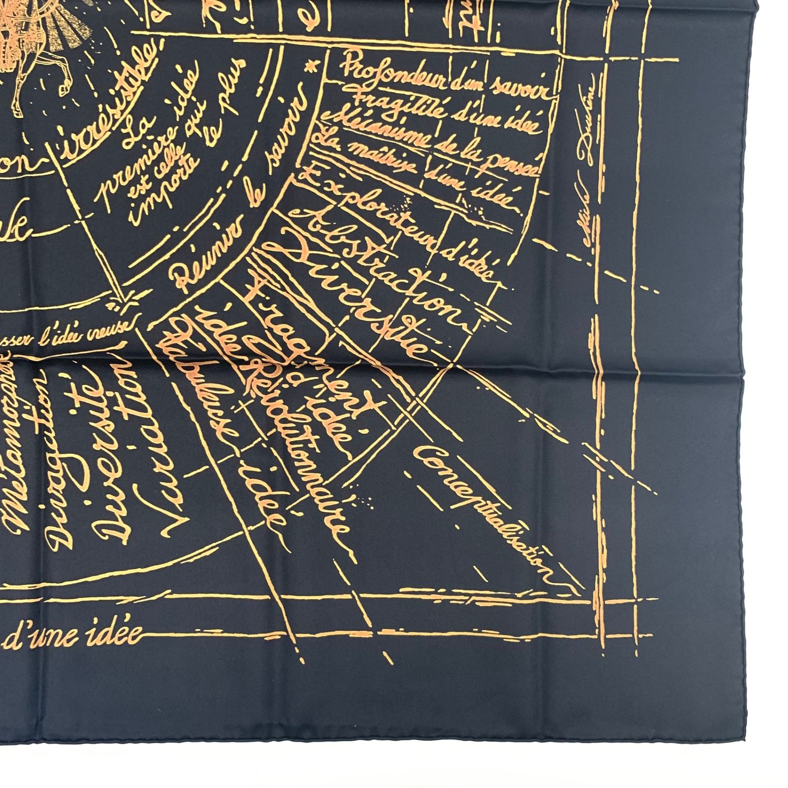 エルメス　HERMES 　スカーフ　カレ90　イデアの誕生 楽天市場】【未使用】 エルメス HERMES スカーフ カレ90 シルク