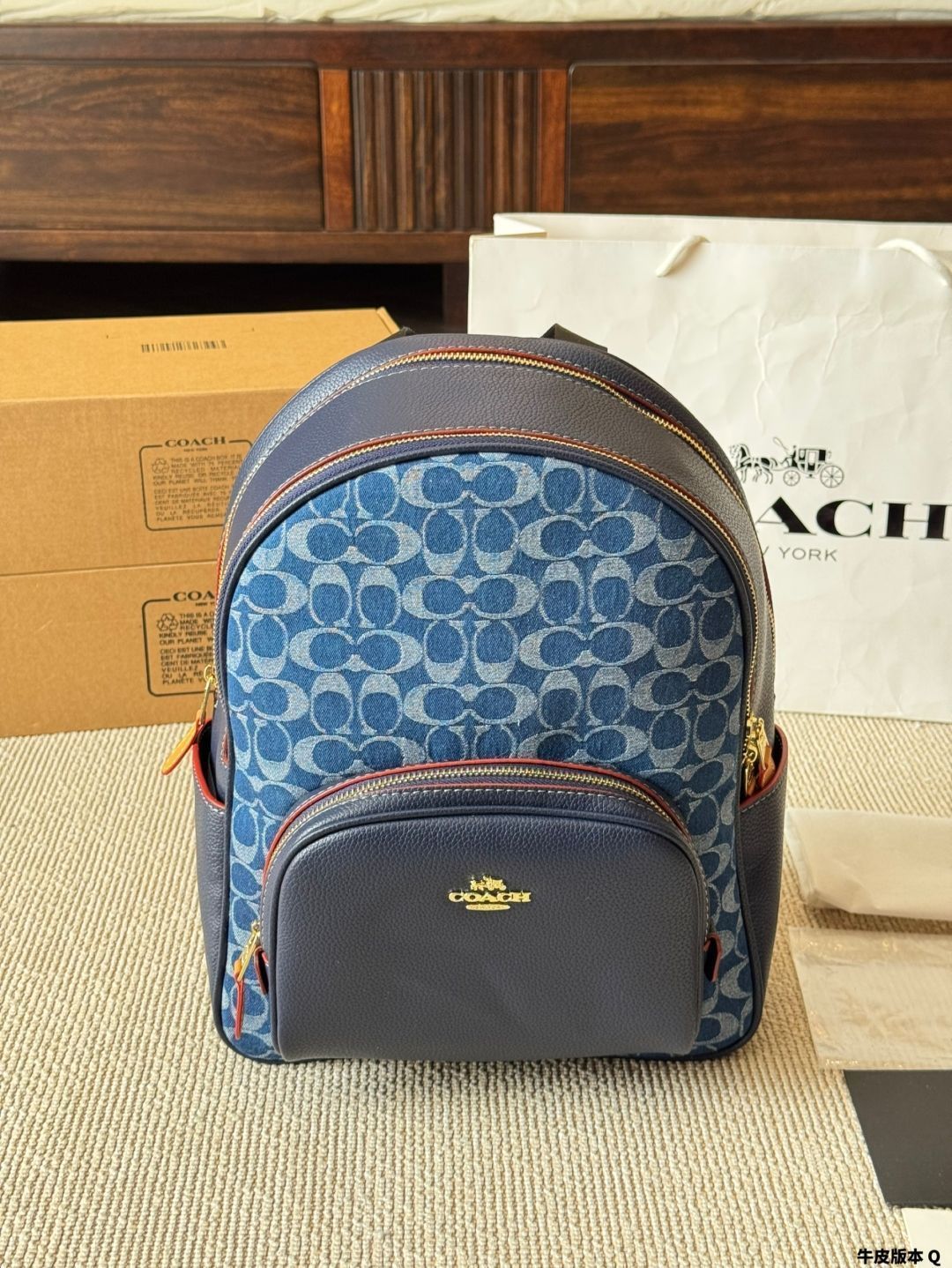 今日特価】Coach コート ミッドル バックパック 送料無料 - メルカリ