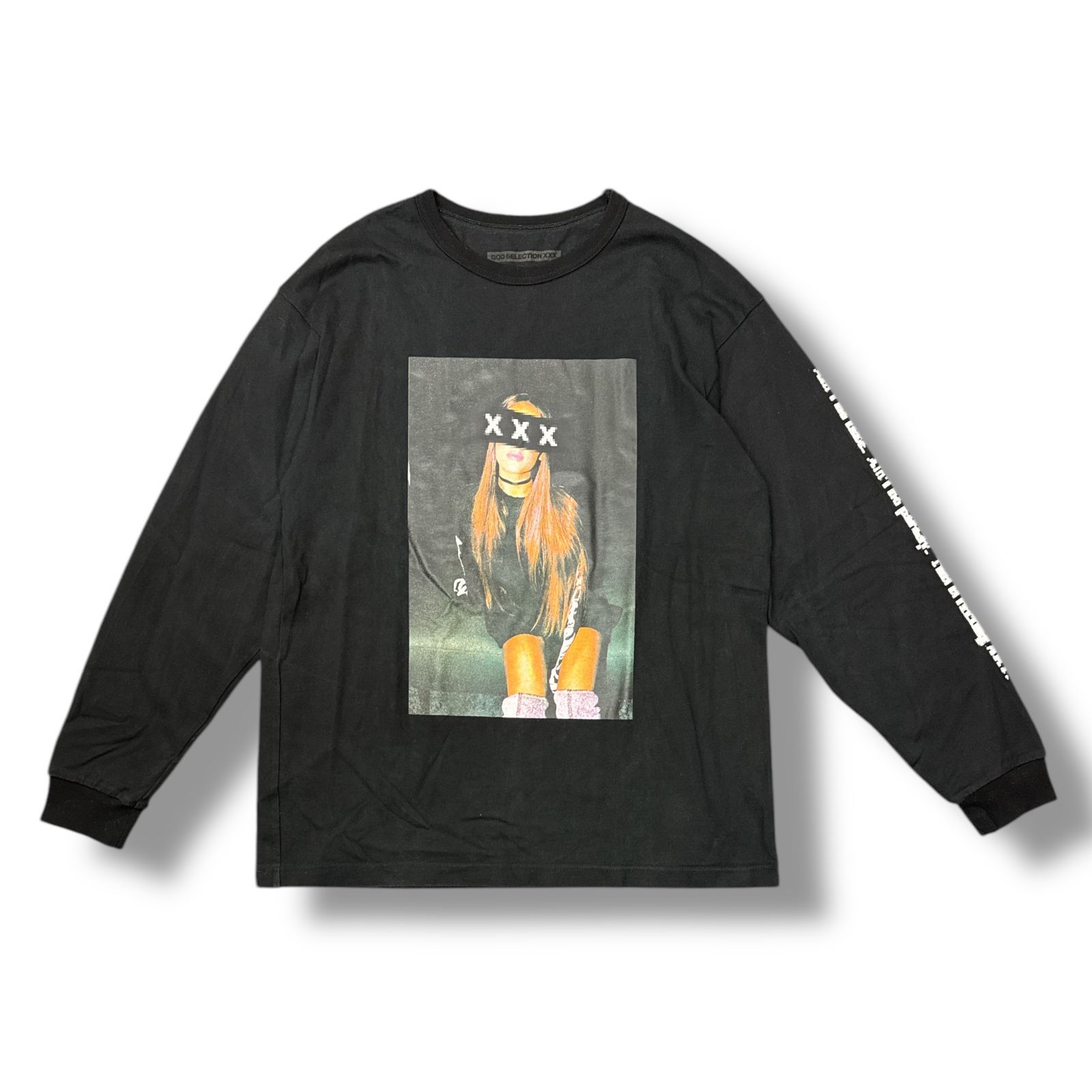 GOD SELECTION XXX L/S Ariana Grande PHOTO Tee アリアナ