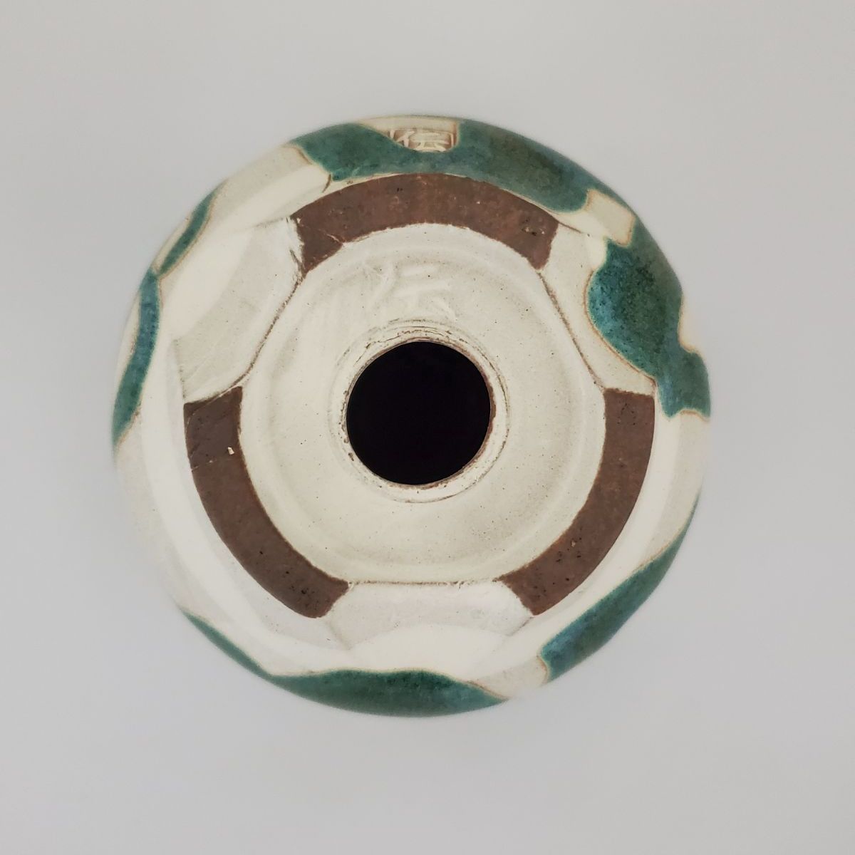 J6 自然石風植木鉢 特殊な鉢水盤 京鞍馬風特殊な鉢水盤60センチ