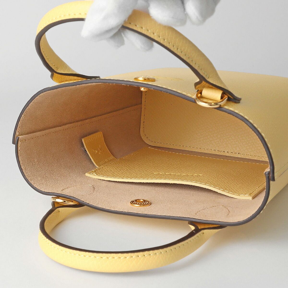 新品 ロンシャン LONGCHAMP ショルダーバッグ エピュレ ショッピングバッグ XSサイズ イエローチック ロンシャン LONGCHAMP ショルダーバッグ エピュレ ショッピングバッグ
