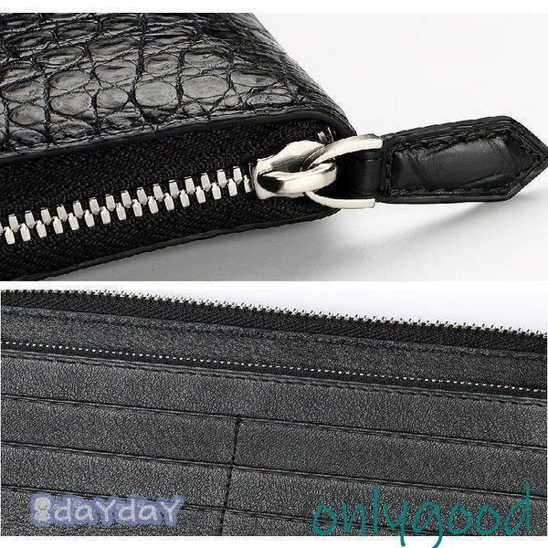 本革 ワニ革 長財布 財布 束入 メンズ財布 レディース財布