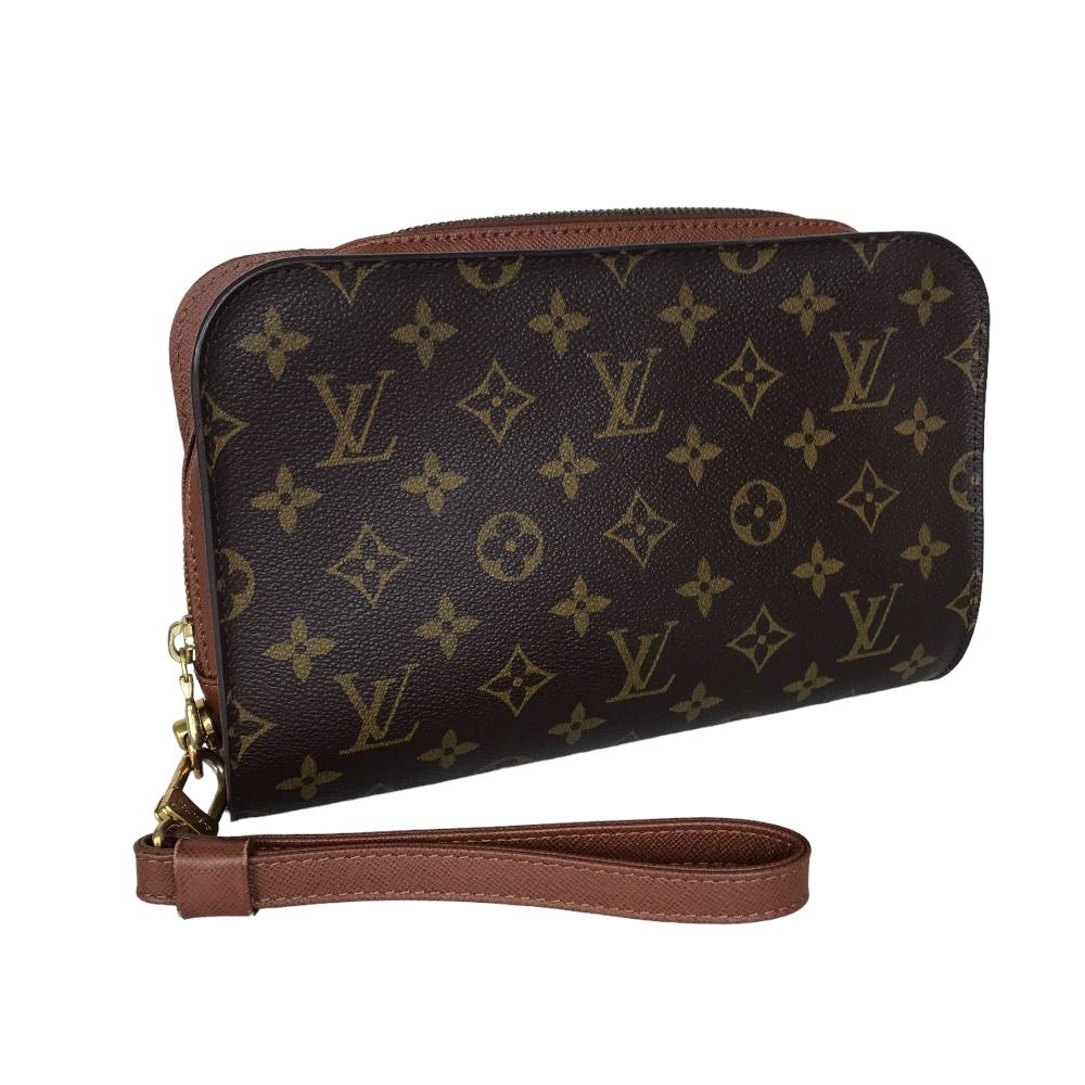 LOUIS VUITTON ルイヴィトン オルセー セカンドバッグ クラッチバッグ メンズ モノグラムキャンバス ブラウン茶色 M51790  中古品【鑑定書付き】 - メルカリ