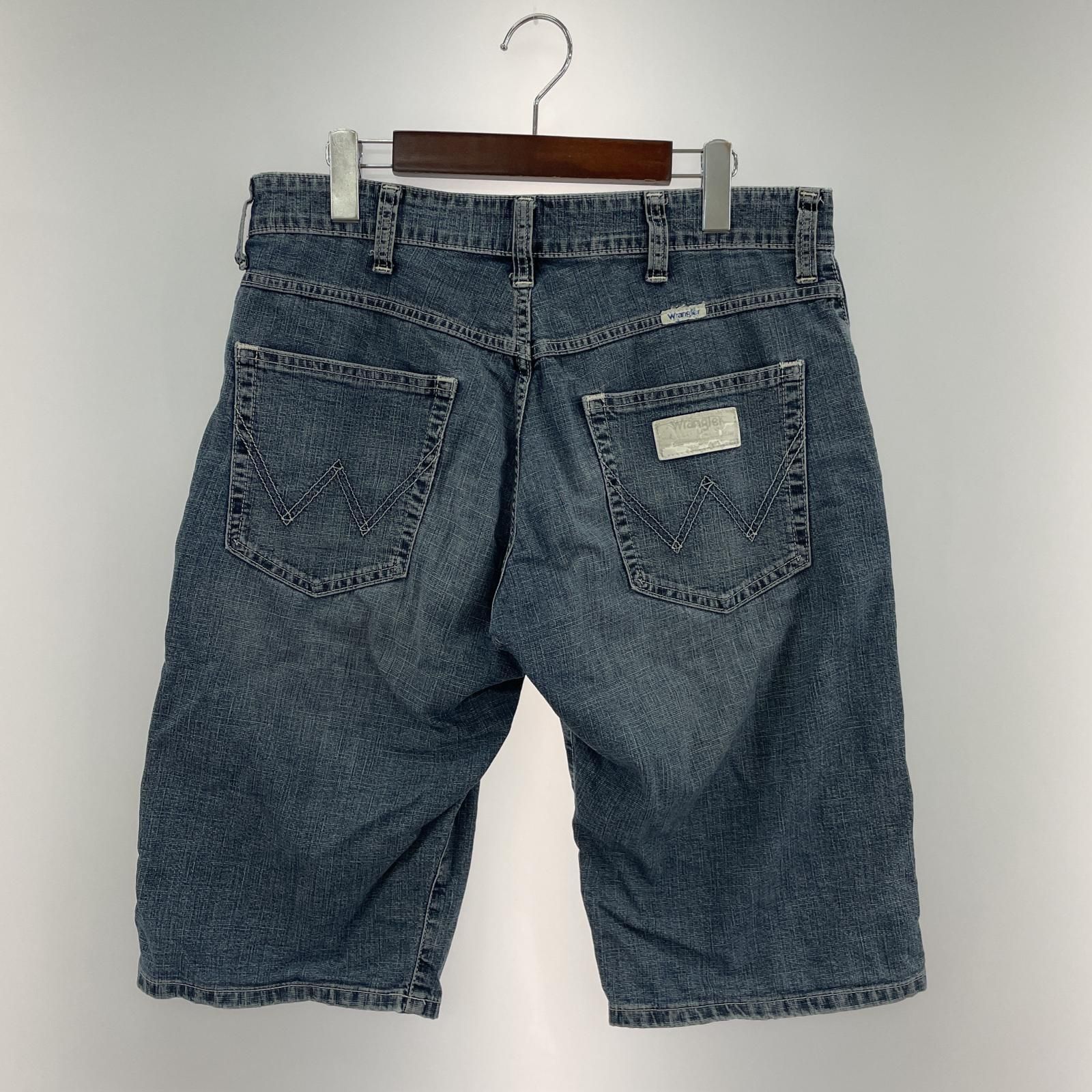 Wrangler ラングラー ハーフデニムパンツ size32/ブルー メンズ